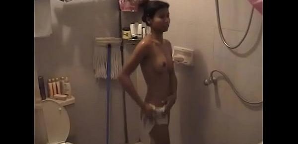  Nueng in the shower